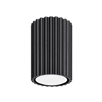 Plafondlamp KARBON 10 zwart