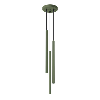 Hanglamp PASTELO 3 olijfgroen