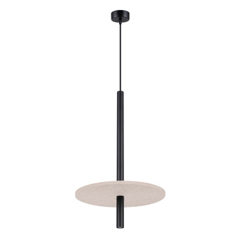 Hanglamp FELTRO 1 zwart/beige