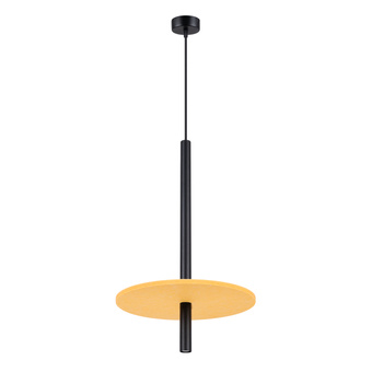 Hanglamp FELTRO 1 zwart/geel