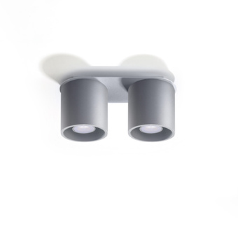 Plafondlamp ORBIS 2 grijs