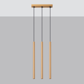 Hanglamp PASTELO 3L goud