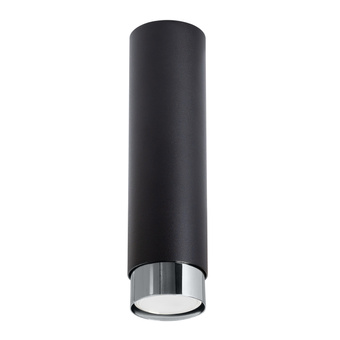 Plafondlamp NERO 22,5 zwart/chroom